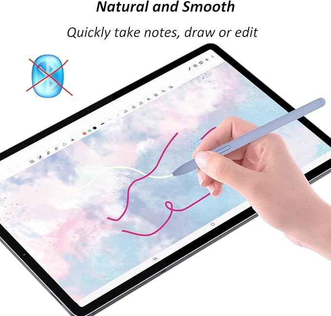 Galaxy Tab S10 Ultra S Pen Compatible with Samsung Galaxy Tab S10+/S10 Lite,Tab S10 Ultra Stylus Pen Replacement for Galaxy Tab S10 Ultra/S10 Plus/S10 Lite All Versions S Pen with Nibs(Blue)
