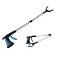 32" Foldable Grabber Reacher for Elderly, Mobility Aid Reaching Assist Tool Pickup Tool Trash Gripper,Yellow(OneColor)