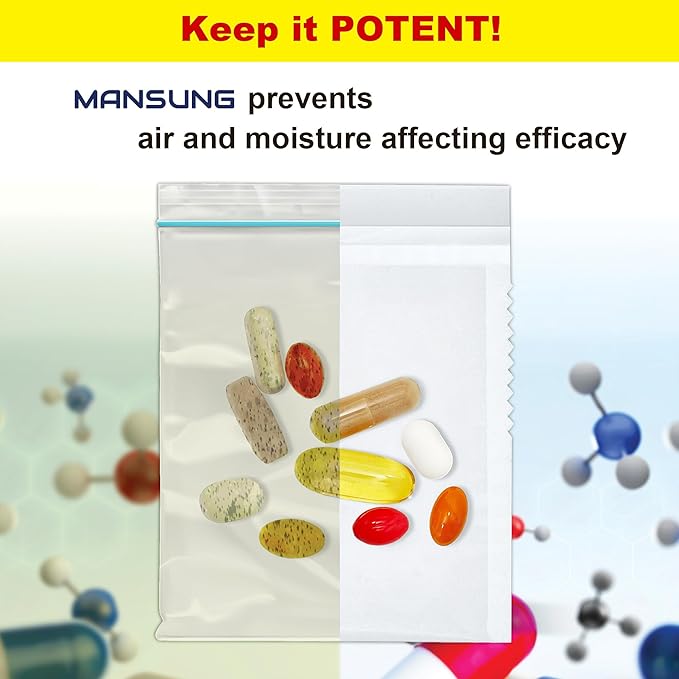 Mansung S Heat Seal Pill Bag pouche Pack Sealed for Medicine Funnel Tray Loading AM PM Organizer Electronic Dispenser kit Daily Sealing Filler Vacuum Vitamin omnicell sorter Paper (S 700 Bags/Blank)