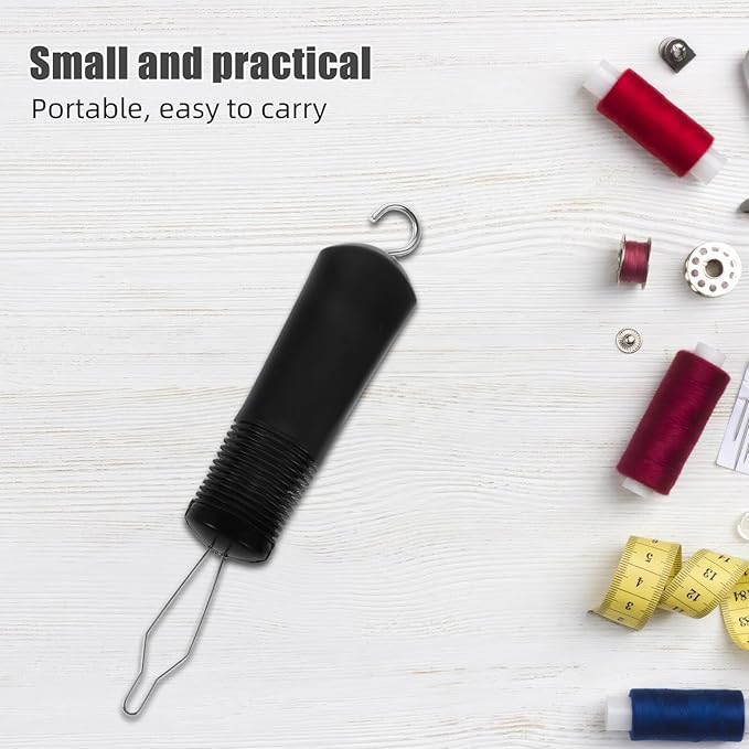 2pcs Zipper Pull Assist Device and One Hand Button Hook Tool for Seniors Arthritis Adaptive Dressing Aid with Portable Grip for Limited Mobility
