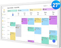 Digital Calendar – 27 Inch Electronic Wall Calendar & Chore Chart, Smart Family Organizer with Interactive Touchscreen Display, Wall Mount in Portrait or Landscape, Gifts for Women Men, Gifts for Mom Dad