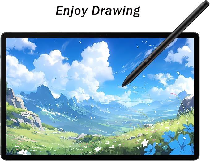 2 Pcs Tab S9 S Pen Replacement for Samsung Galaxy Tab S9 Pen, Tablet S9 Plus Stylus Pen for Samsung Galaxy Tab S9 Ultra S Pen, Tab S9/S9 Ultra/S9 Plus Stylus Pen withoutBluetooth (Black)