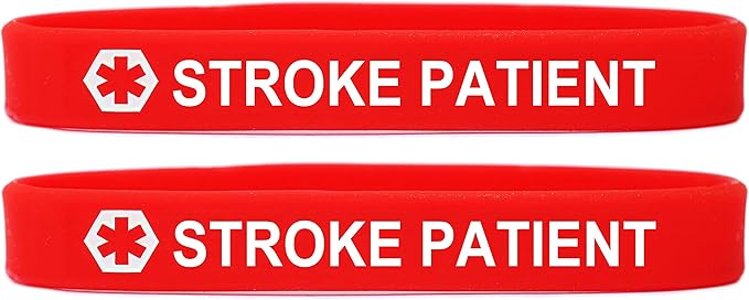2 Pack of Medical Alert Wristband Bracelets in 12 Options
