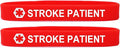 2 Pack of Medical Alert Wristband Bracelets in 12 Options