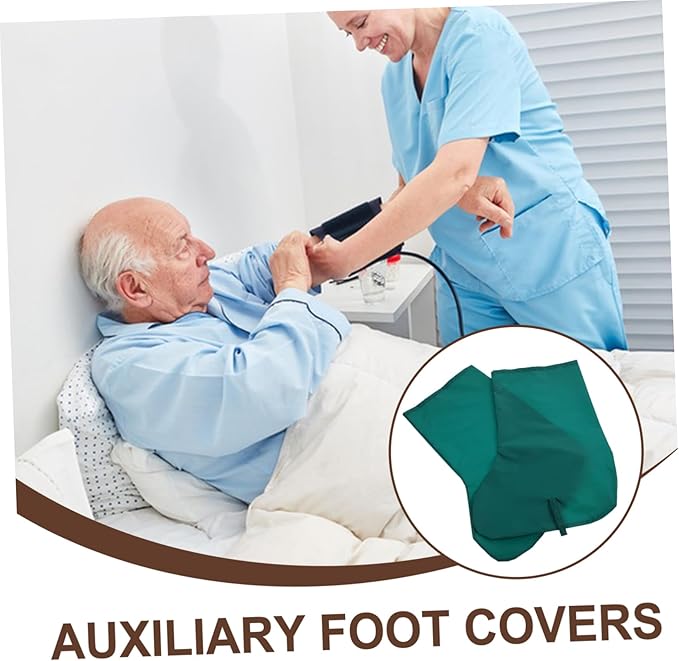 1 Pair Elderly Pants Aid Tool Comfortable Foot Covers for Bedridden Assistance Pants Helper for Seniors and Disabled Prevent Foot Friction Soft Material for Gentle Care