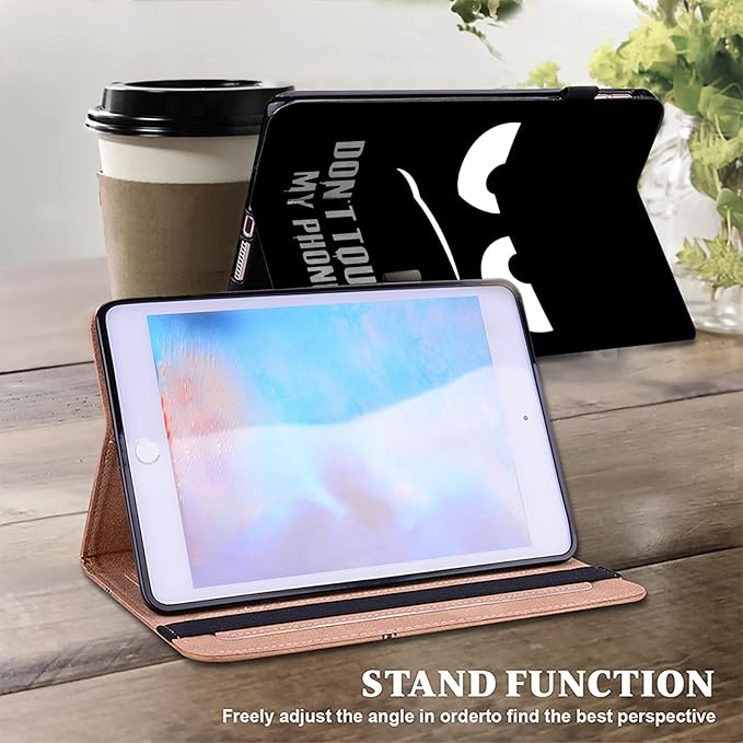 Dteck for Galaxy Tab S6 Lite (10.4") Tablet Case 2024/2022/2020 (SM-P620/P610), PU Leather Slim Folio Case with Adjustable Stand, Lightweight Protective Cute Cover with Stylus Pen Loop (No Touch)