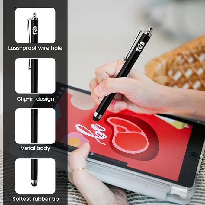 TCD 300-Pack Stylus Pen for iPad Universal Touch Screen Pen