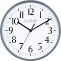 La Crosse Clock 404-3025G 10 Inch Green Basics Analog Quartz Wall Clock