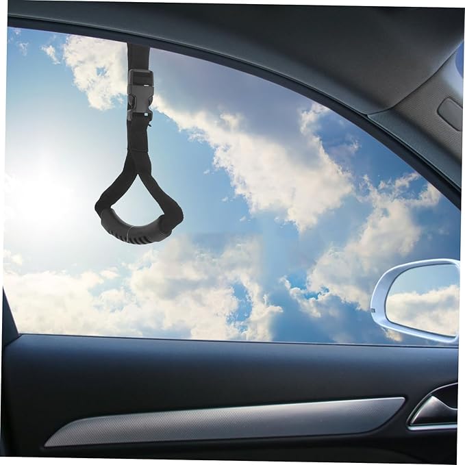 2Pcs Car Door Handle Assist for Elderly Vehicle Support Access Aid for Seniors Durable and Stylish Design for All Vehicles
