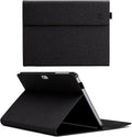 ZAGG Folio Case for Microsoft Surface Go 4 3 with Stand and Stylus Holder Black