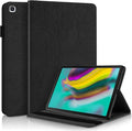 Case for Samsung Galaxy Tab S5e 10.5 2019 SM-T720/T725 Premium PU Leather Stand Flip Wallet Case Multiple Viewing Angles Lightweight Folio Cover with Card Pockets Stylus Loop Elastic Band - Black