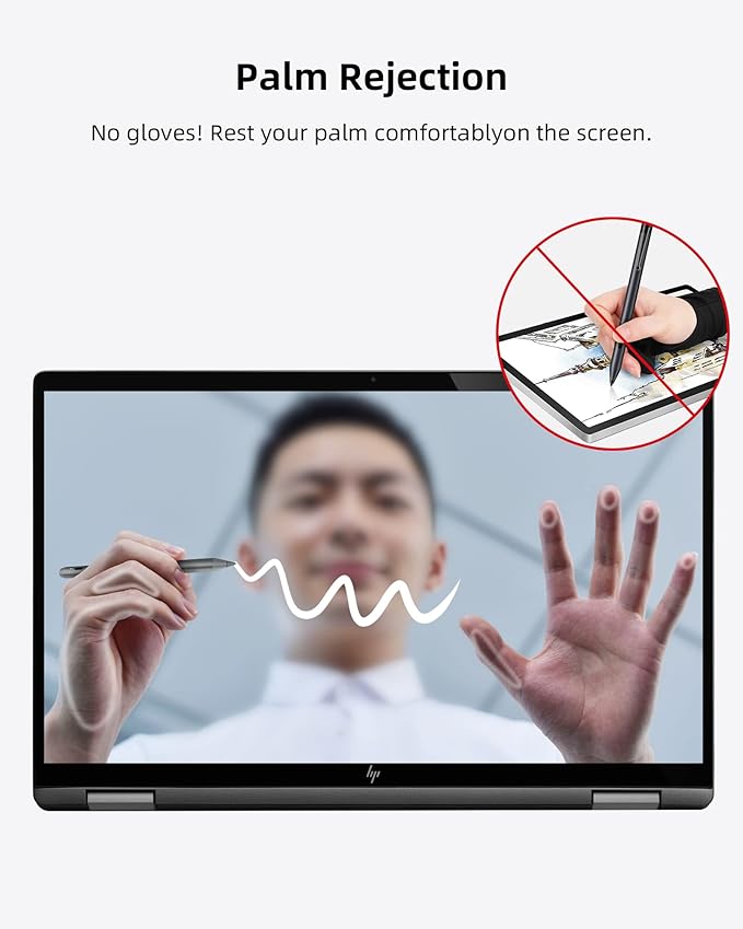 Metapen Stylus Pen M2 for Surface (Premium, 4096 Finest Control, Eraser End) - Compatible with Surface Pro 7//8/9/X//10/11/Book 3/Laptop 4/Studio 2, ASUS VivoBook Flip 14, for Creators,Students,Doers
