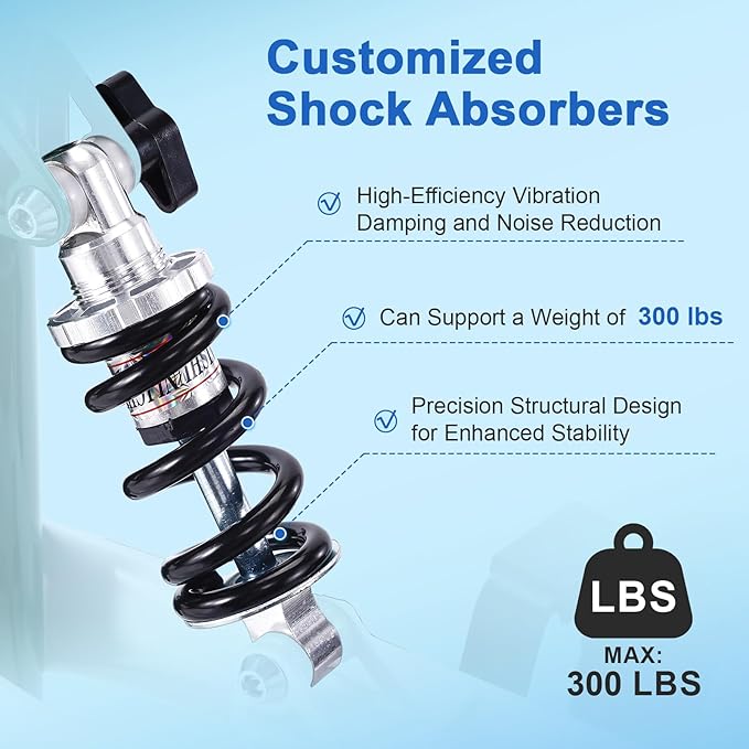 BlessReach Economy Knee Scooter, Steerable Knee Walker, Foldable Knee Scooters for Foot Injuries Adult Best Crutches Alternative，Knee Scooter for Adults Black