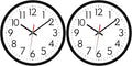 Lumuasky 2 Pack Black Wall Clock,12 Inch Silent Non Ticking Quartz Battery Operated Round Analog Classic Clock for Classroom School Office Living Room Bedroom Home
