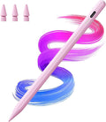 Hastraith Stylus Pen for iPad(2018-2026)-2X Faster Charge with Tilt Sensitivity & Palm Rejection for iPad 11/10/9/8/7/6th Gen, Air 5/4/3/M4/M3/M2, Pro 13"/12.9"/11"/M4, Mini 7/6/5th, Pink