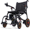29lb Ultralight Carbon Fiber Electric Wheelchair, Foldable Portable Travel Power Chair with Quick-Release Battery, Motorized Wheelchair for All Terrain, 12.4 Mile Range, Airline Approved