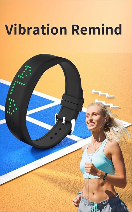 Vibrating Alarm Reminder Watch - with up to 8 Personal Alarms and Message Reminders per Day