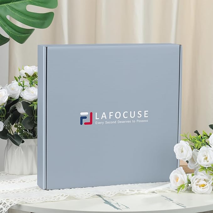 Lafocuse Silent Day of The Week Clocks for Mother, Retirement Clock for Seniors with Silver Metal Frame, Day Clock for Living Room Decor 12 Inch