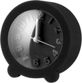 H&H alarm clock, Plastic, Black