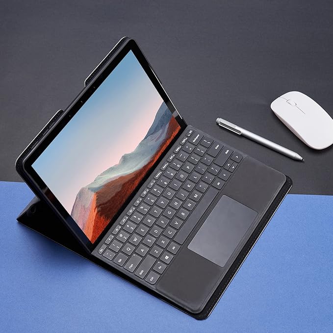 Omnpak Microsoft Surface Pro 7 Case,Protective Case for 12.3 Inch Surface Pro 7 Plus, Surface Pro 7, Surface Pro 6, Pro 5, Pro 4 Compatible with Type Cover Keyboard(Keyboard not Included)