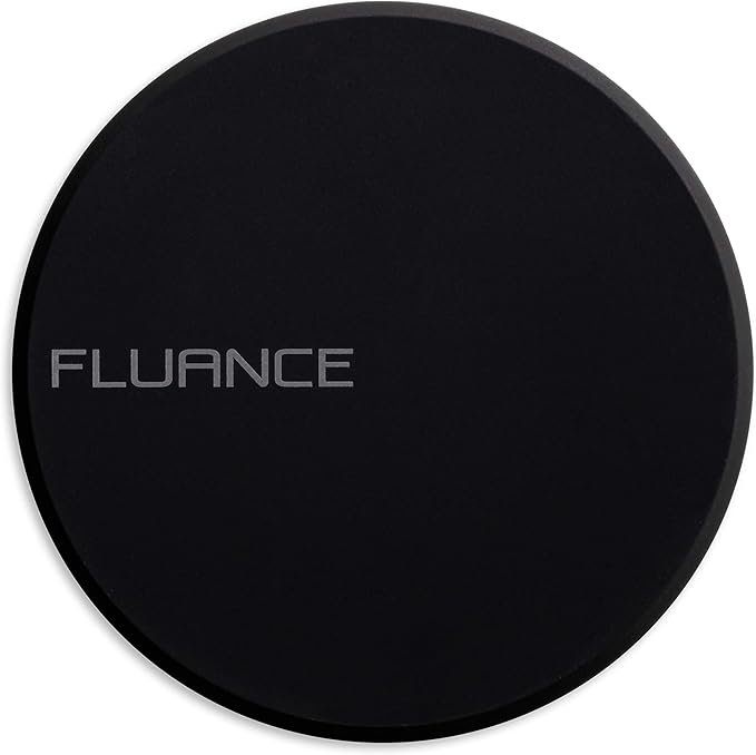 Fluance Vinyl Record Accessory Kit Anti-Static Carbon Fiber Brush and Record Weight VB52RW03