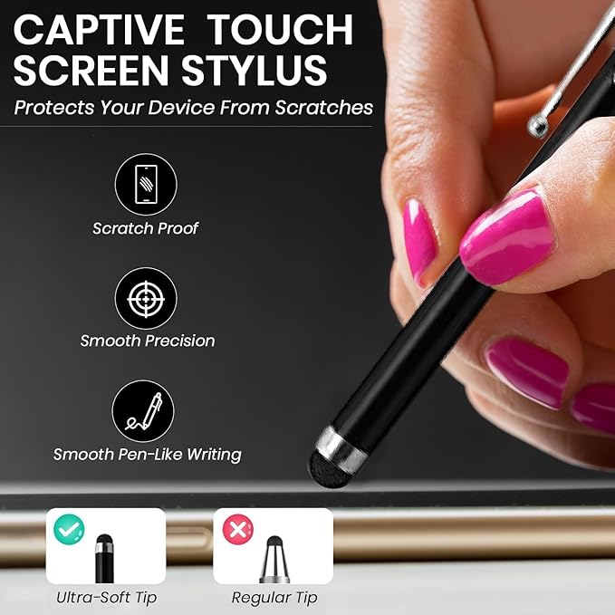 TCD 500-Pack Stylus Pen for iPad Universal Touch Screen Pen