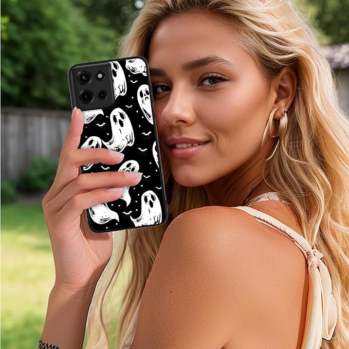 for Moto G 5G 2025 Phone Case, Soft TPU Shockproof Full Body Protection Cover 6.7" for Moto G 5G 2025, Lightweight Compatible Wireless Charging, Cartoon Spirits
