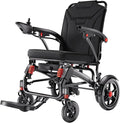 39LB Ultra Lightweight 20 Miles Electric Wheelchairs for Adults, Foldable Motorized Wheelchair for Seniors, Long Travel Range Mobility Scooter, All Terrain Compact Portable Power Wheelchair