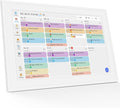 Digital Calendar, 10.1-inch Smart Wall Planner Electronic Calendar & Chore Chart, Smart Touchscreen Interactive Display for Family Schedules, Organize Your Daily & Family Routines, Desk & Wall Mount