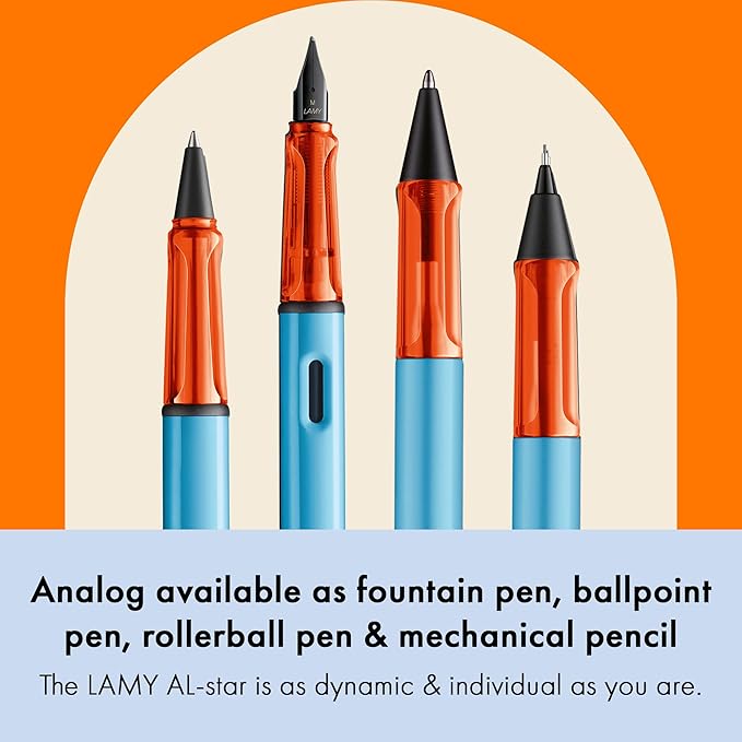 LAMY AL-Star EMR Denim (PC/EL tip) - Stylus Pen for Many Android Devices - Touchscreen Pen with Ergonomic Grip - Precise Writing & Drawing on Digital Media - with Function Button