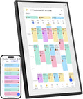Canupdog 15.6 Inch Digital Calendar Wall Planner 2026-2027 – HD Touchscreen Smart Photo Display for Family Schedules, 32GB Electronic Calendar Chore Chart + To-do List, Gifts for Women Mom