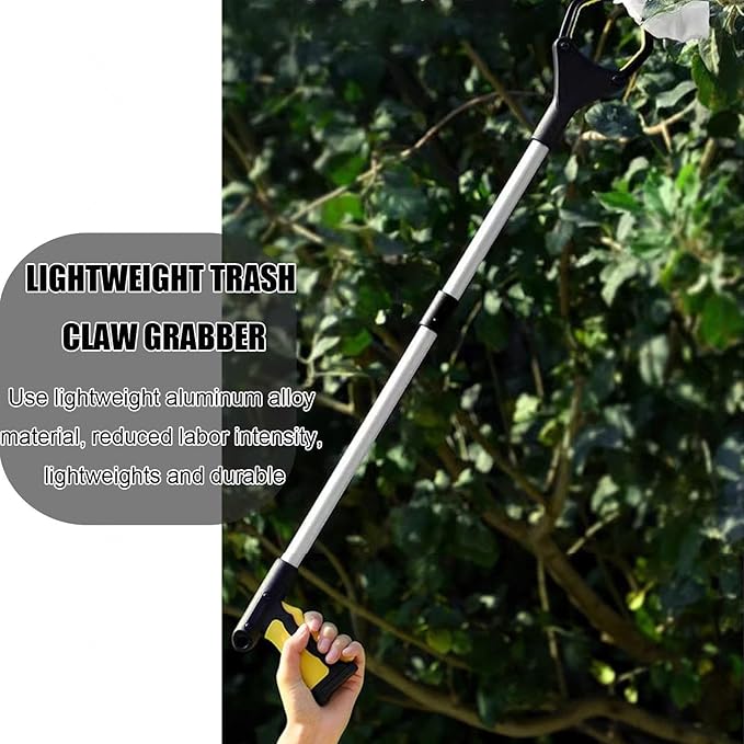 32 Inch Grabber Reache for Elderly - Mobility Aid Reaching Assist Tool - Long Reacher Grabber Pickup Tool - Heavy Duty Grabber Reacher Tool,Yellow
