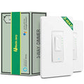 3 Way Smart Dimmer Switch by Martin Jerry | SmartLife App, Compatible with Alexa as WiFi Light Switch Dimmer, Works with Google Assistant