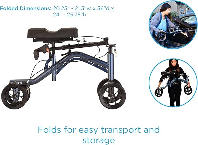 NOVA Medical Products Heavy Duty & Extra Tall, Blue, 1 Count