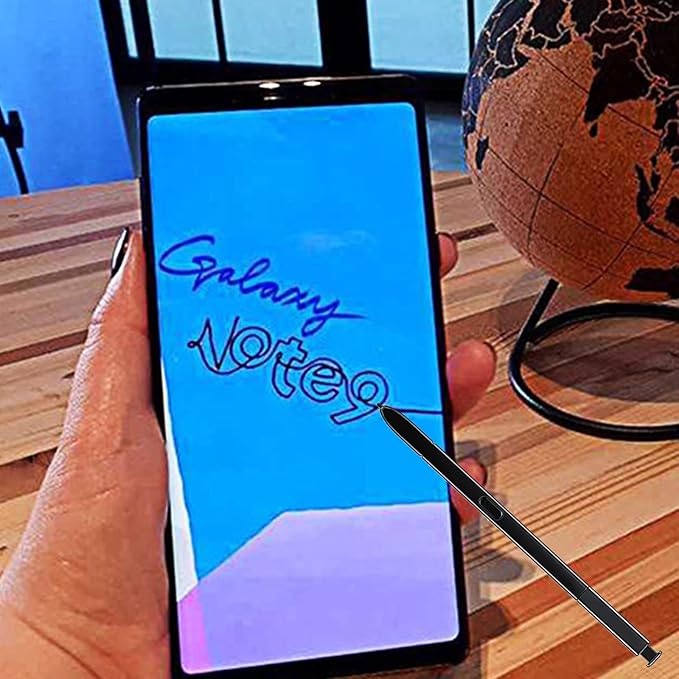 2 Pcs Galaxy Note 9 Stylus Pen Replacement for Samsung Galaxy Note 9 5G S Pen,SM-N960F SM-N960 WithBluetooth(Black)