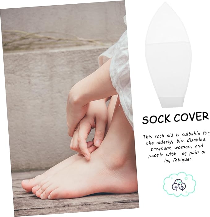 20pcs Compression Sock Aid Device Easy Sock Applicator for Seniors Disabled Pregnant Convenient Tool for Mobility and Leg