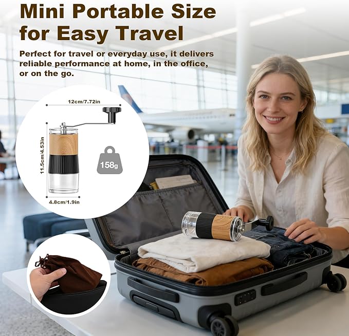 Small Portable Pill Crusher Grinder to Fine Powder for Elderly - Crushes Multiple Pills, Small and Large Medication and Vitamin Tablets - Great for Feeding Tube, Kids, Pets - Ideal for Travel
