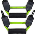 GPCA BackGrip X Heavy-Duty Headrest Grab Handle for Lifted Trucks & Jeeps, Rear Seat Entry Assist for Seniors & Kids, Fits Vehicles with Pole-Style Headrests (Up to 16mm), Easy Install (2PC- Green)