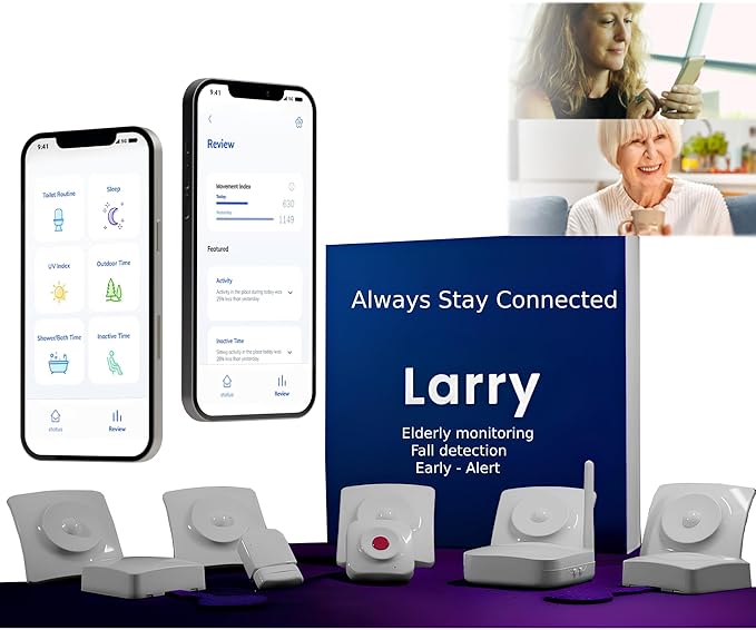 MeetLarry Larry Smart Sensing Early Alert Fall Prevention Device for Elderly