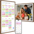 27-Inch Digital Calendar Chore Chart Touchscreen Full HD Wall Desk Mountable Family Planner
