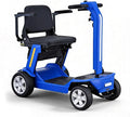 4 Wheels Foldable Mobility Scooter for Adults & Senior,15Miles Compact Heavy Duty Mobility Scooter, 300W Brushed Motor All Terrain, 265 lb Capacity Mobility Scooter, Adjustable Speed (Blue)