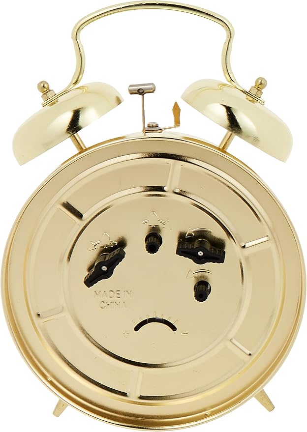 Bulova B8124 Bellman Clock, Brass Finish