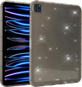 Dteck for iPad Pro 11 Inch M4/M5 (2024/2025 Release) Translucent Tablet Case, Stylish Shimmer Design, Ultra Slim Thin Lightweight, Soft TPU Scratch Resistant Shockproof Protective Cover Shell, Gray