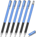 MEKO 6 Pcs Stylus Pen for Touchscreen, 2-in-1 High Sensitivity & Precision for Switch, iPad/iPhone/Samsung/Android Phones & Tablets, Skylight & More, All Touch Screen Devicess (Blue)