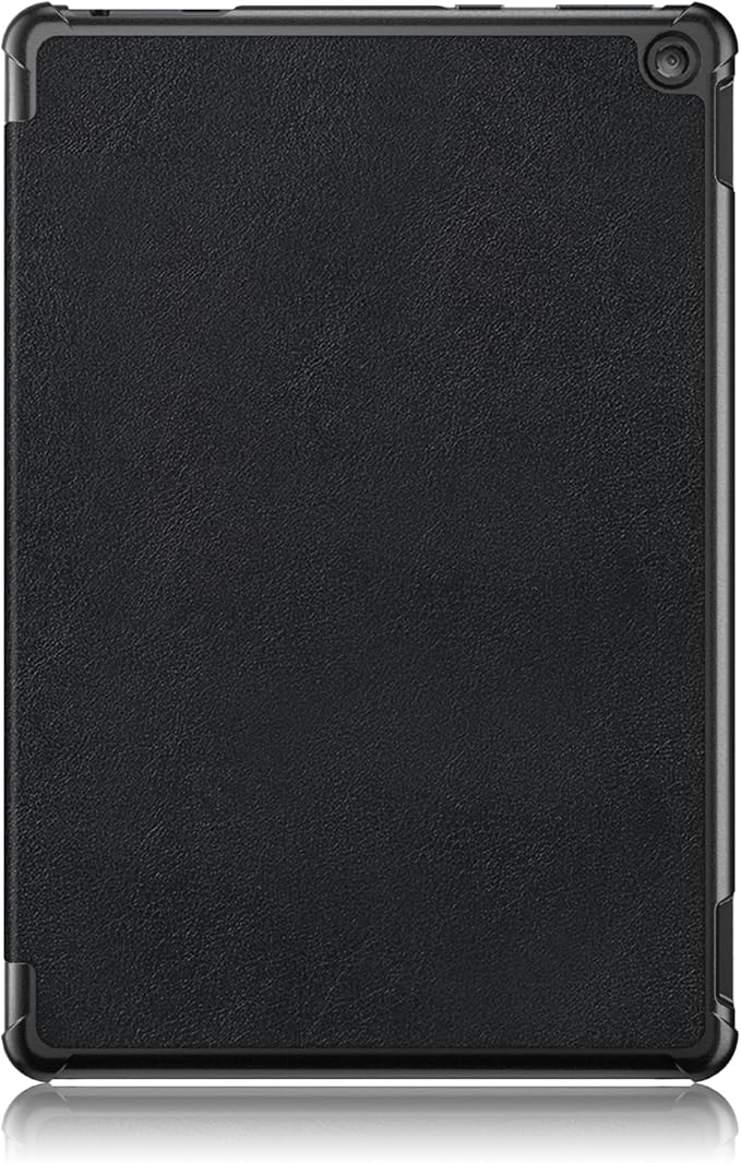 Case for Amazon Fire HD 10 Tablet 10.1" Inch Display (13th Generation, 2023 Released) - Lightweight Tri-fold Stand Cover Case + 1 Screen Protector and 1 Stylus (Black)