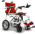 Artemis Pro Lightweight Foldable Electric Wheelchairs for Seniors - 2x250W Power Wheelchair - Travel/User Friendly Electric Wheelchairs for Seniors, Long Range Electric Wheelchair (Red)