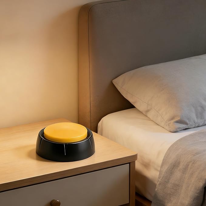 Large Talking Alarm Clock for Blind, Announces Time Date and Day, Perfect for Visually impaired, Elderly, Hearing aid