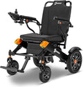 Aotedor Electric Wheelchairs for Adults,Equipped with 2 Packs Safe Side Slide-in Batteries 20 Miles Travel Range All Terrain Motorized Wheelchair for Seniors Airline Approved (Black-Orange)
