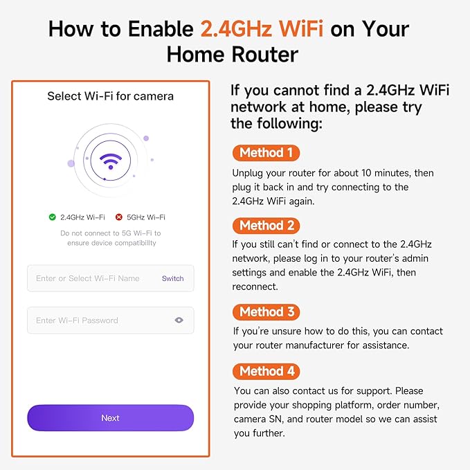 2.5K Security Camera Wireless Outdoor, 2.4G WiFi Battery Powered Indoor Camera, Magnetic Mount Cameras for Home Security, AI Detection, Color Night Vision, Spotlight, Siren Alarm, 2-Way Talk