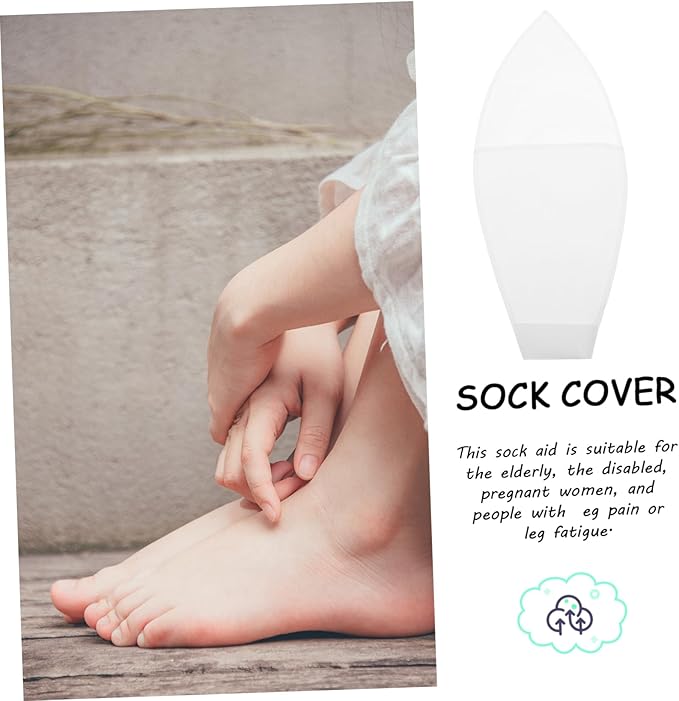 16pcs Compression Sock Aid Device for Seniors Easy Sock Wearing Aid for Travel Helper for Elderly Blocker Flexible Applicator